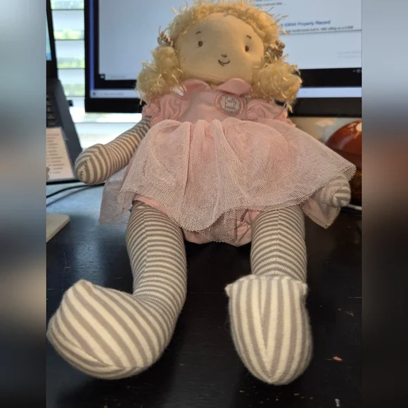 Elsie Doll By Bunnies by the Bay Pink - Picture 3 of 13